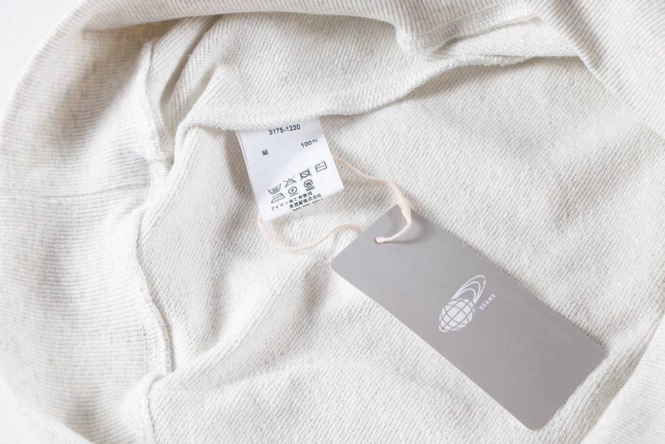 BEAMS 联名 L.L.Bean 刺绣字母logo连帽卫衣 长袖 秋冬季 休闲 绿色 白色