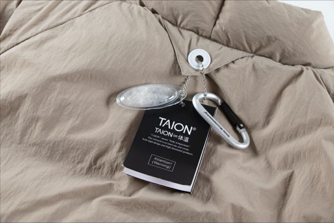 MADNESS White Mountaineering 十周年限定联名款羽绒道袍 羽绒服 外套 长袖 米色 23FW-JKT-WMD01-D001