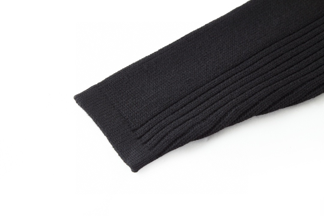 PRADA 普拉达 尼龙徽标口袋羊毛衫 毛衣 黑色 UMB049S2021W4X-F0002