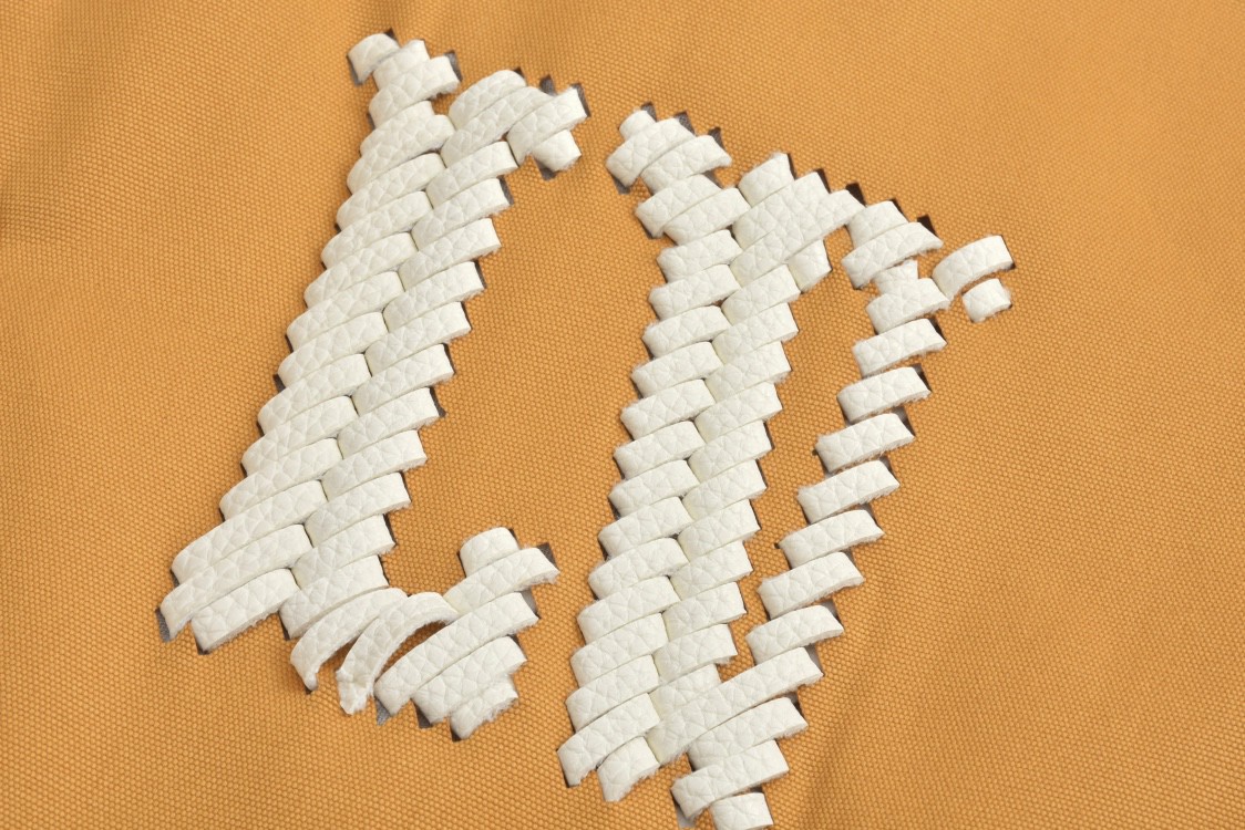 LOUIS VUITTON 路易威登 牛皮麻绳编织棒球服 外套 夹克 长袖 黄色 1AFXDE