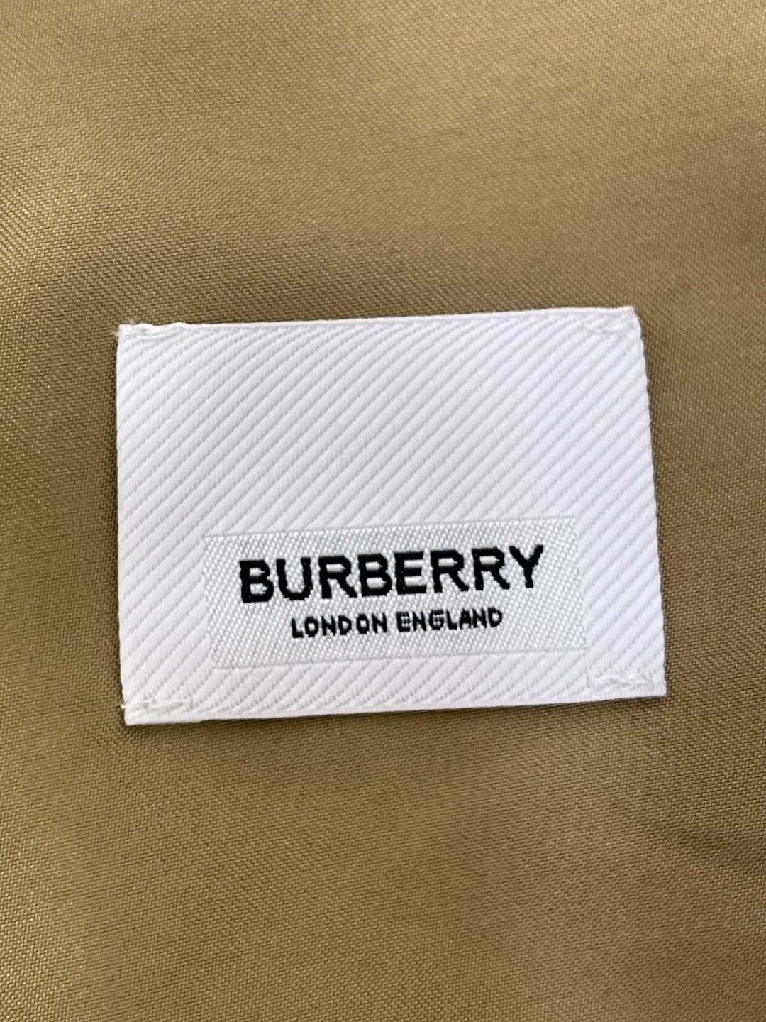 Burberry 巴宝莉 纯色单排扣翻领棉服 夹克 长袖 外套 卡其色 黑色 40623911
