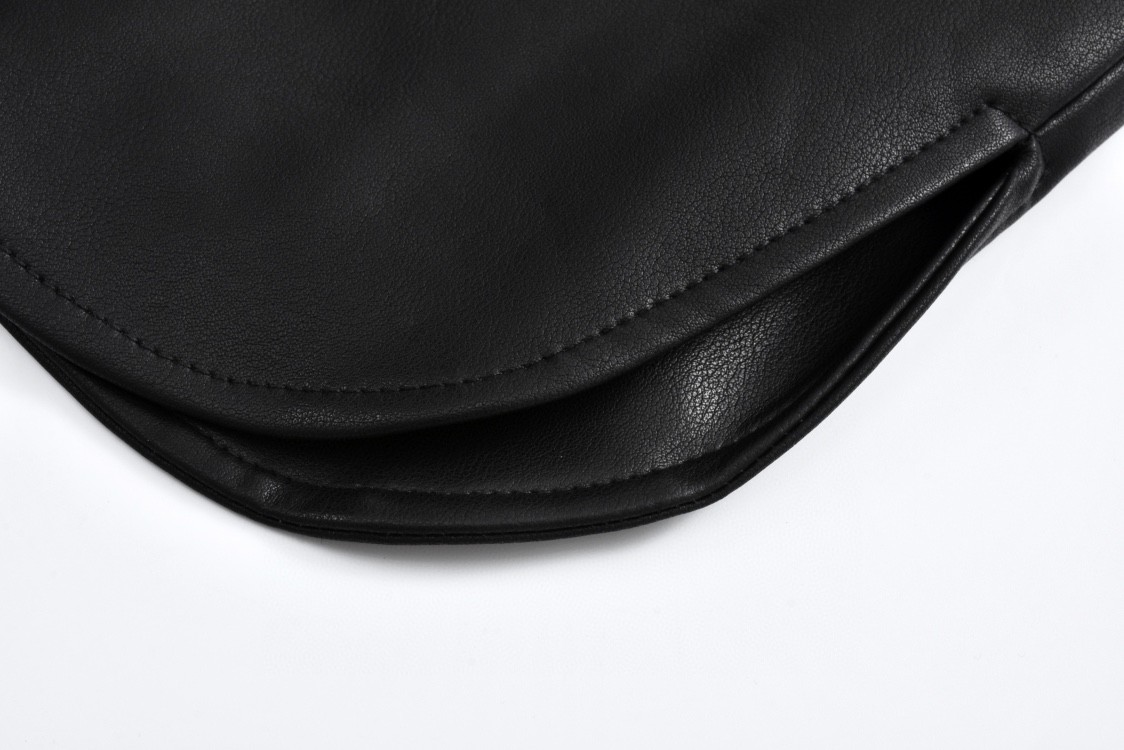 Loewe 罗意威 纯色徽标皮衣衬衫 外套 夹克 长袖 秋冬 黑色H526Y31L29-1100