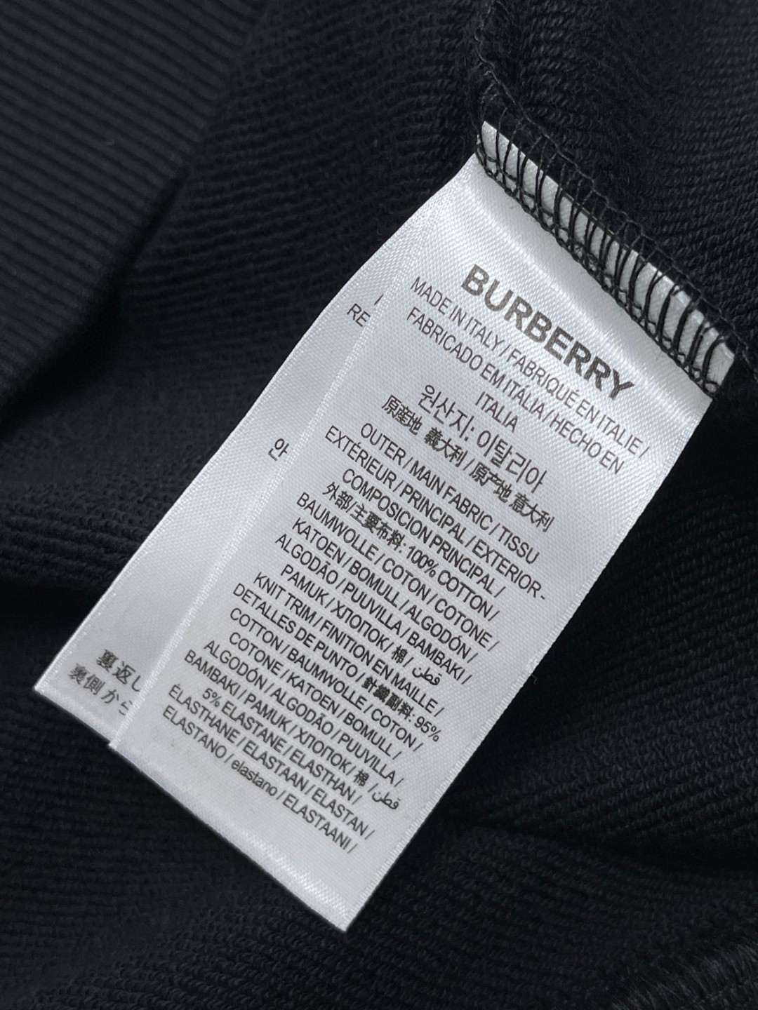 Burberry 巴宝莉 限定心形马术骑士图案印花连帽卫衣 长袖 红色 黑色 80728431