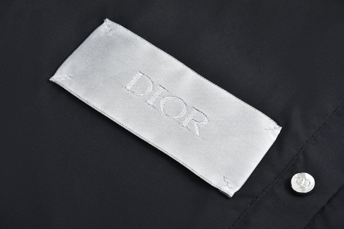 DIOR 迪奥 暗纹字母提花拉链立领羽绒服 夹克 外套 长袖 灰色 943C449A4462-C878