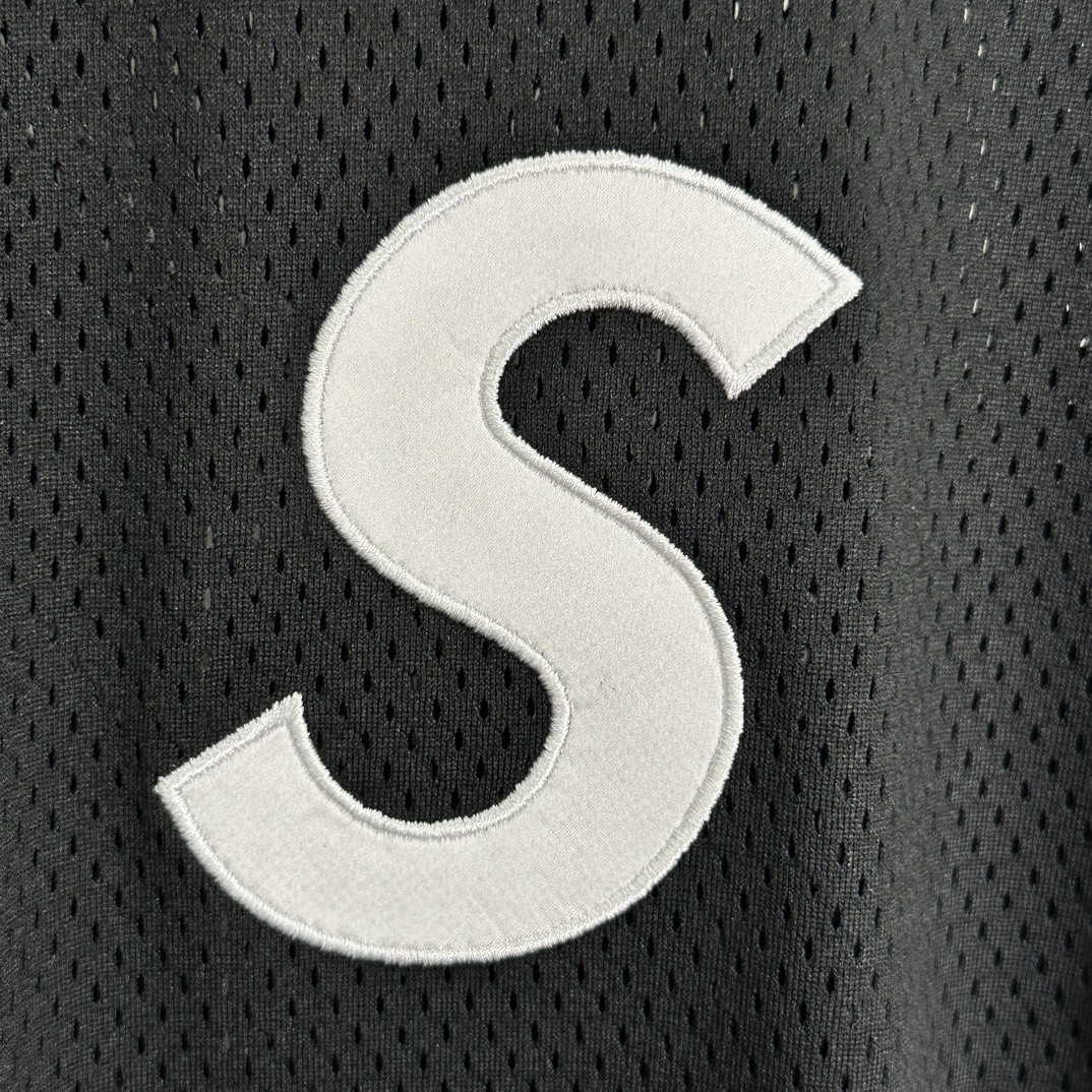 Supreme FW24 WEEK1 S Logo Baseball Henley 斜纹刺绣贴亨利棒球领短袖 T恤 绿色 蓝色 黑色 SUP-FW24-005