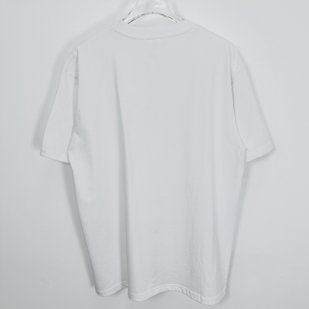 Supreme Martine rose 联名 FW24 WEEK4 Tee 胸前logo印花短袖 T恤 黑色 白色 SUP-FW24-092