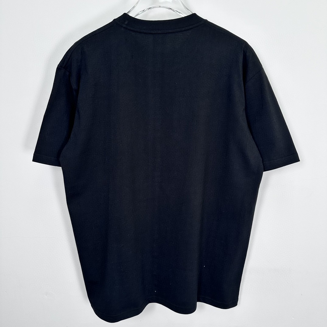 Supreme Martine rose 联名 FW24 WEEK4 Tee 胸前logo印花短袖 T恤 黑色 白色 SUP-FW24-092