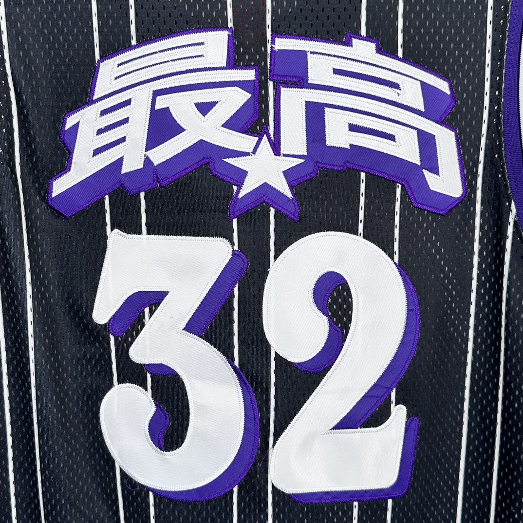 Supreme SS24 WEEK18 STAR BASKETBALL JERSEY 斜纹贴花网眼篮球背心 黑色 白色 SUP-SS24-285
