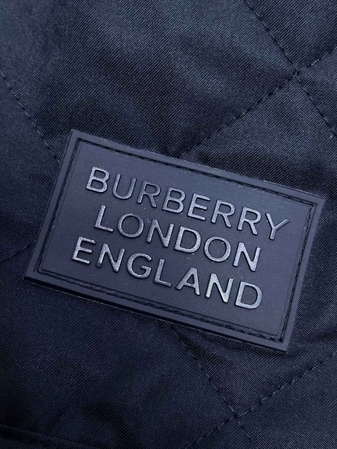 Burberry 巴宝莉 灯芯绒衣领珩缝棉服 夹克 长袖 外套 海军蓝 80392241