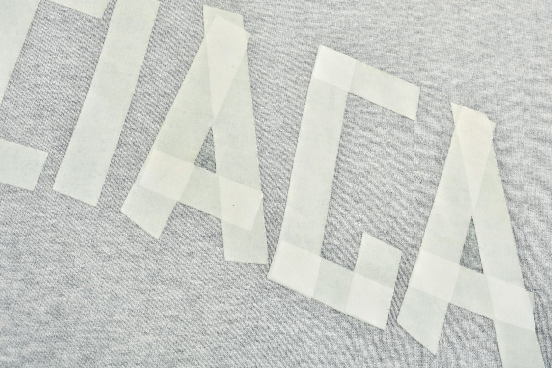 Balenciaga 巴黎世家 破洞胶带字母logo印花连帽卫衣 外套 长袖 秋冬 深红色 灰色 744441TQVA94029