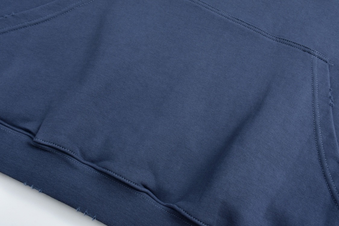 Balenciaga 巴黎世家 双B比特币连帽卫衣 外套 长袖 秋冬 蓝色 767877TOVU74108