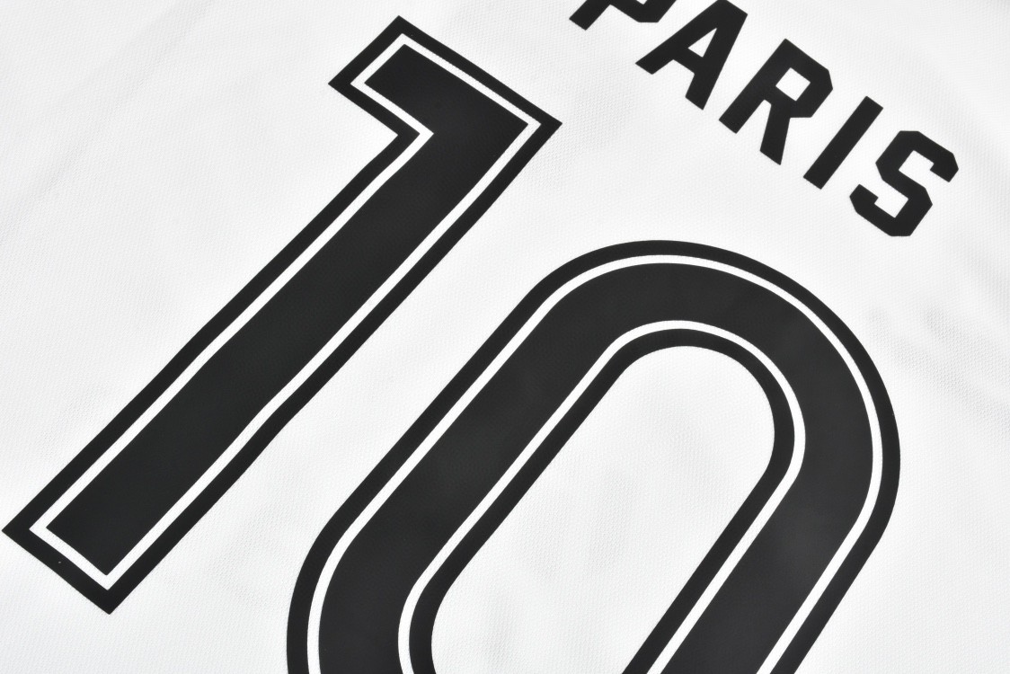 Balenciaga 巴黎世家 曼联10号球衣 T恤 长袖 黑色 白色 778972TPVT71070