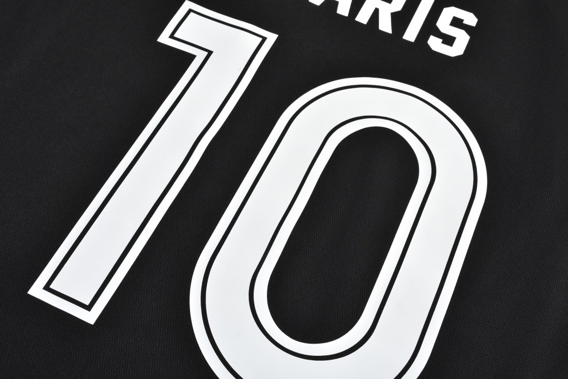 Balenciaga 巴黎世家 曼联10号球衣 T恤 长袖 黑色 白色 778972TPVT71070