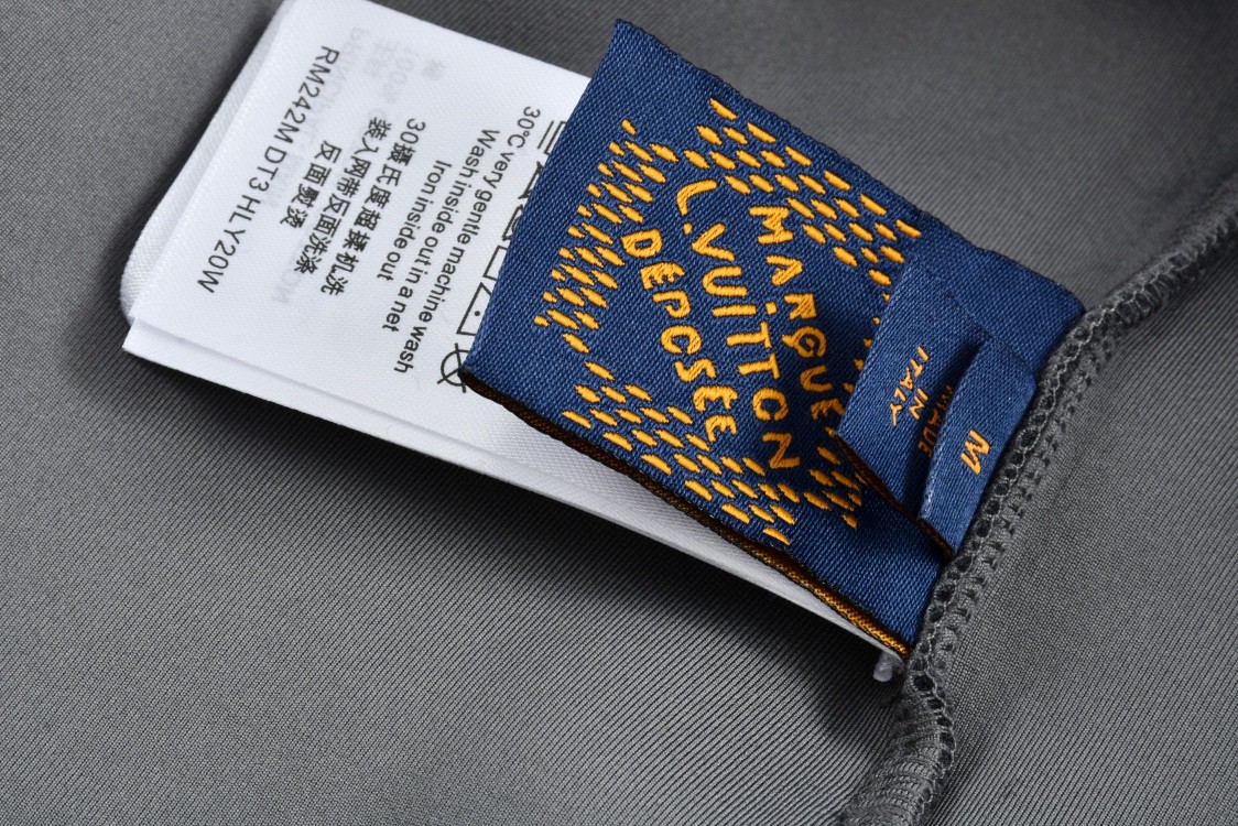 LOUIS VUITTON 路易威登 满印羊羔毛卫衣 圆领 长袖 保暖 黑色 1A5PEL