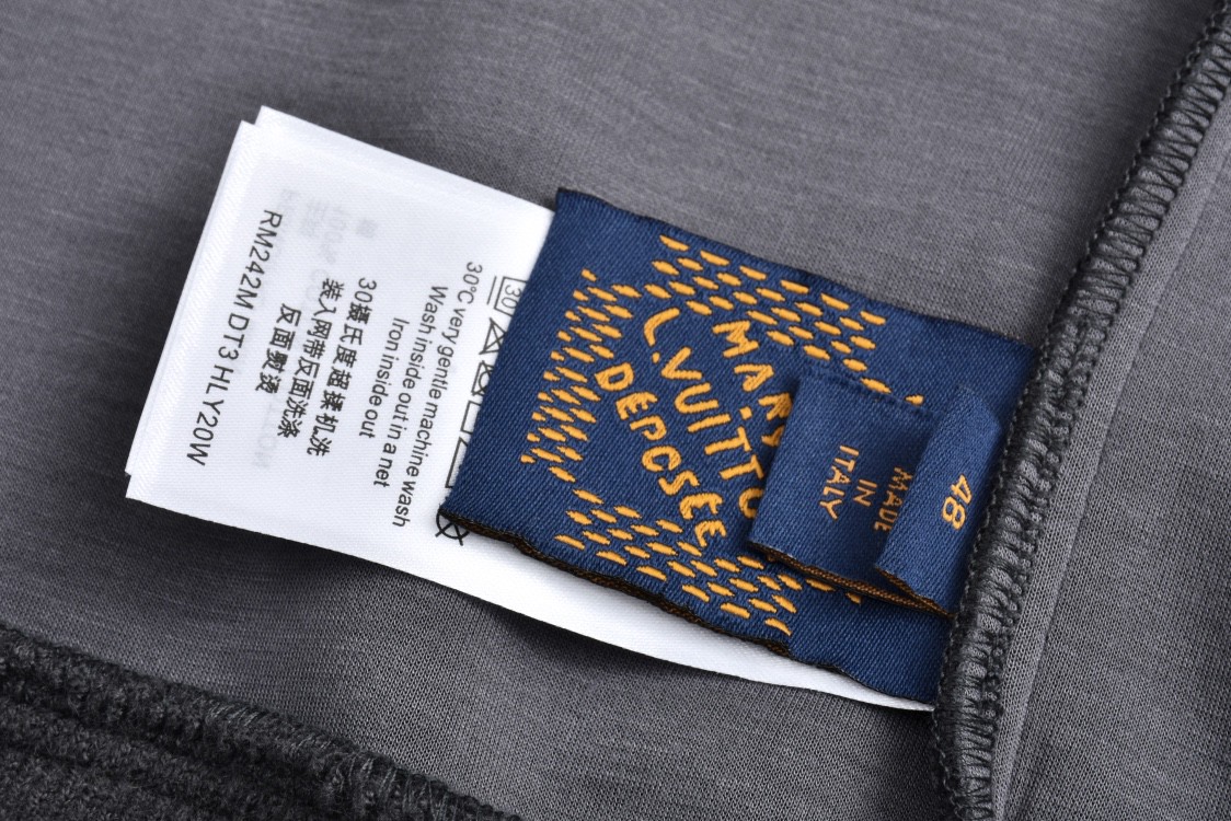 LOUIS VUITTON 路易威登 PARK SEO BO 灯芯绒拉链立领夹克 外套 长袖 黑色 1AFYED