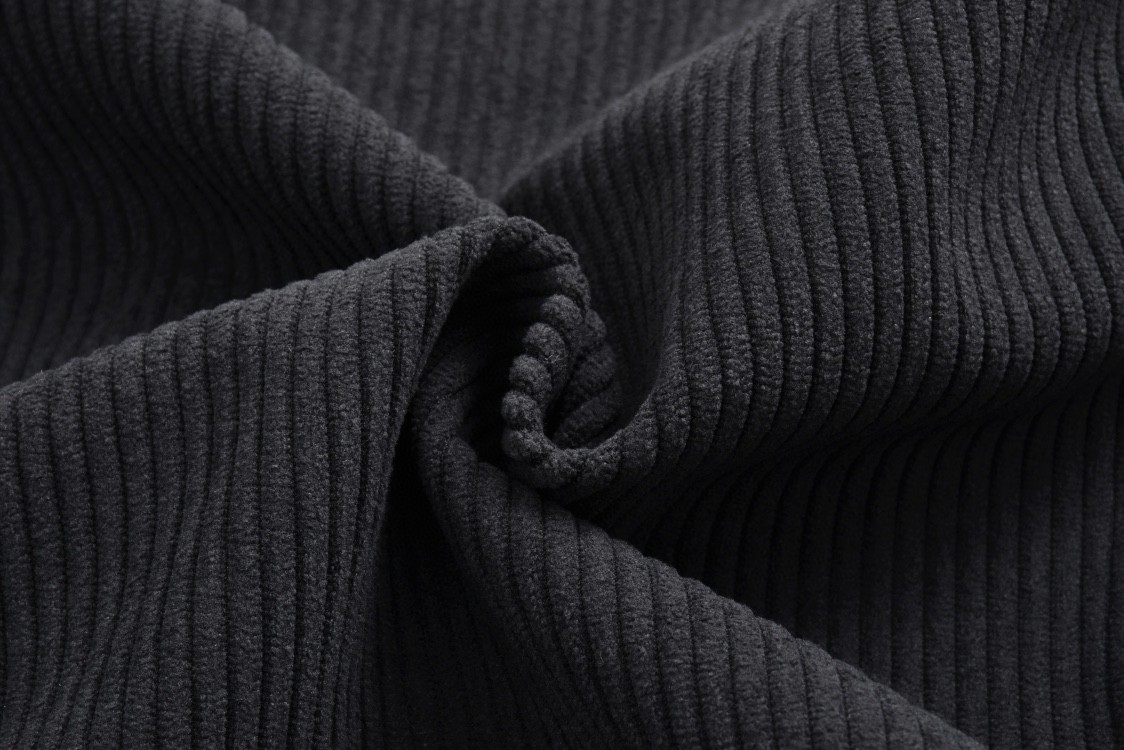 LOUIS VUITTON 路易威登 PARK SEO BO 灯芯绒拉链立领夹克 外套 长袖 黑色 1AFYED