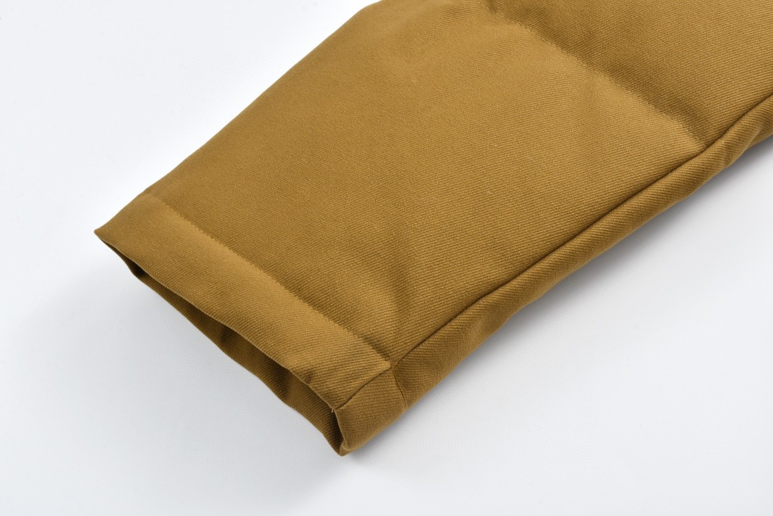 MIU MIU 缪缪 刺绣徽标logo可拆卸毛领拉链羽绒服 夹克 外套 褐色 ML9851-3O0-F0091-S-232