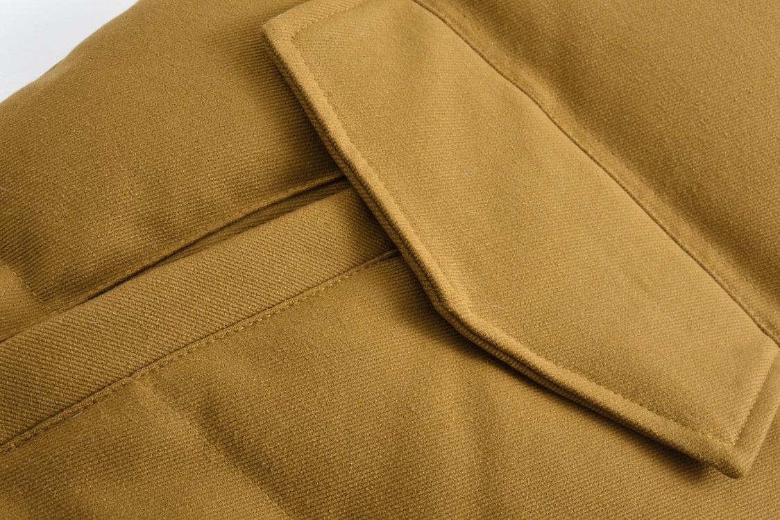 MIU MIU 缪缪 刺绣徽标logo可拆卸毛领拉链羽绒服 夹克 外套 褐色 ML9851-3O0-F0091-S-232