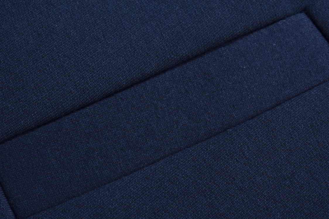 MIU MIU 缪缪 皮标字母logo拉链太空棉夹克 外套 长袖 海军蓝