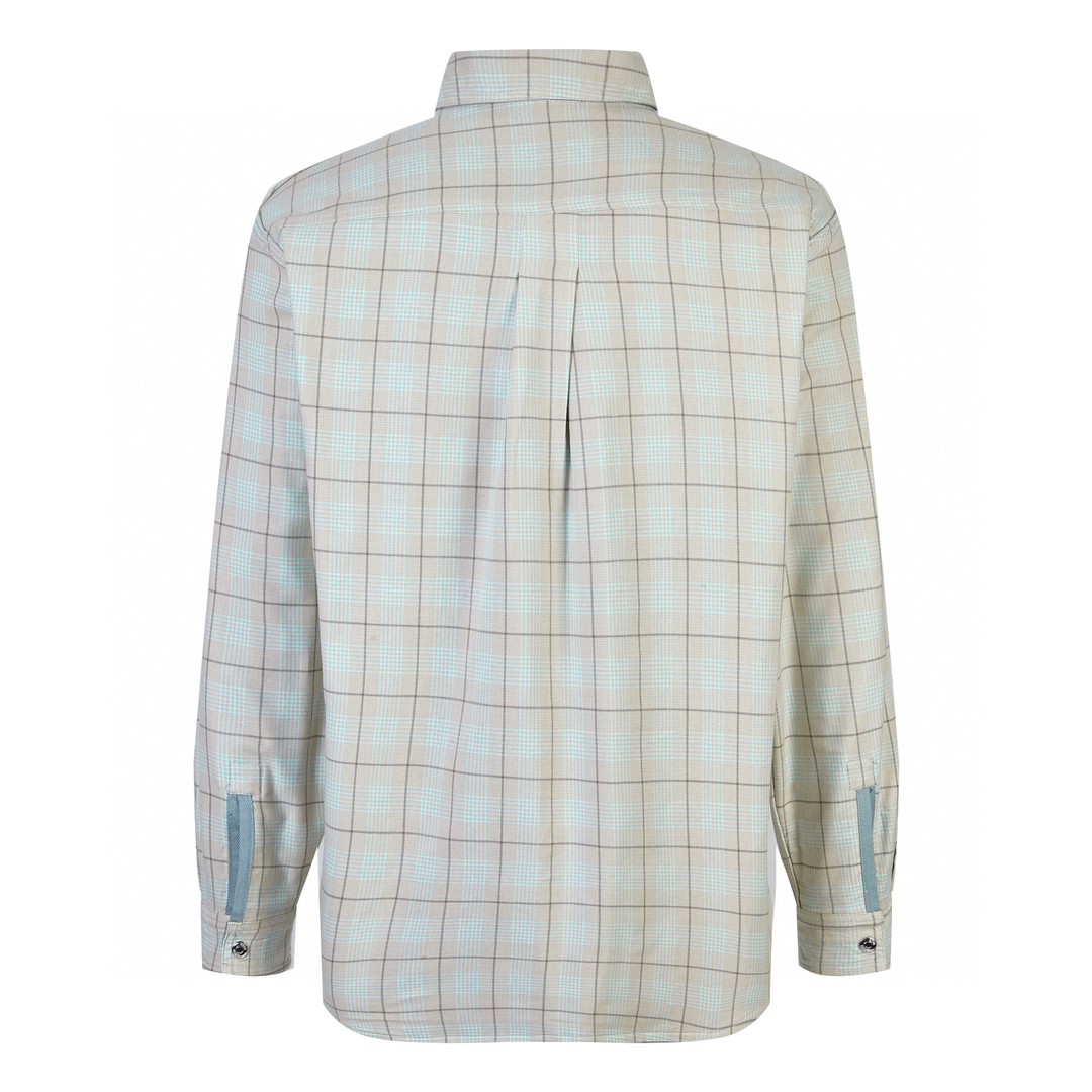 DIOR 迪奥 双面两穿字母logo刺绣牛仔衬衫 外套 长袖 蓝色 343D583AY539-C581