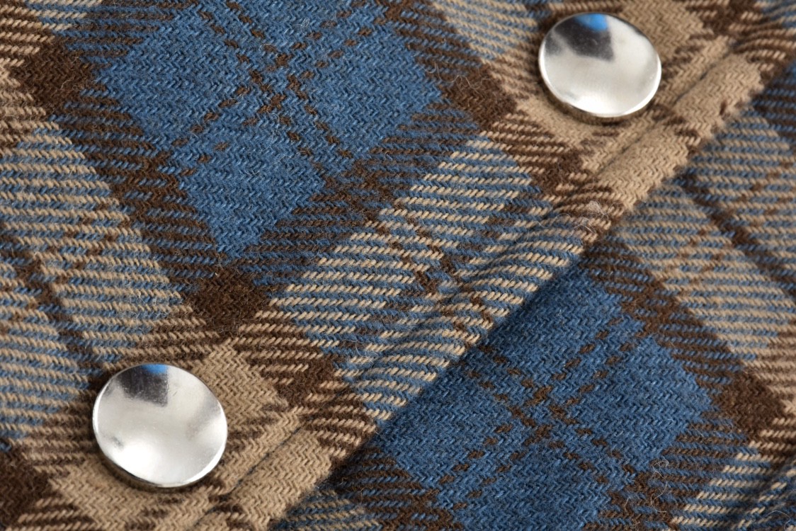 PRADA 普拉达 徽标羊毛格纹衬衫棉服 夹克 外套 长袖 29T060-15R7-F0005-S-OOO