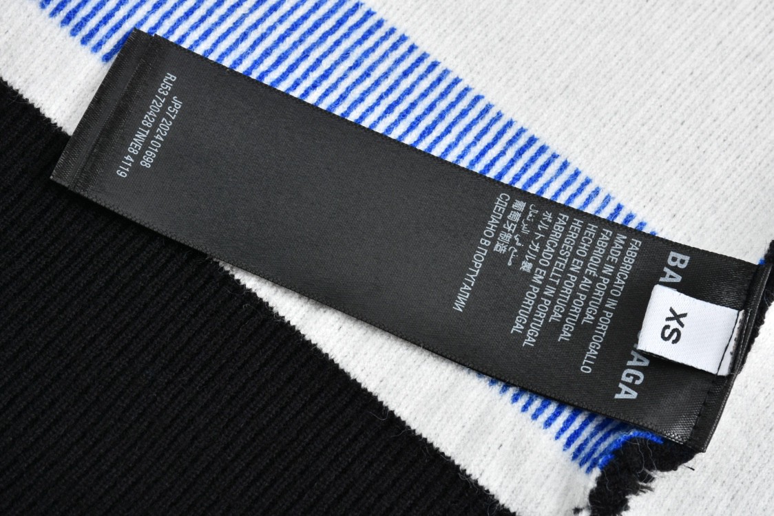 Balenciaga 巴黎世家 字母logo印花高领毛衣 长袖 秋冬 黑色 799917T16962771