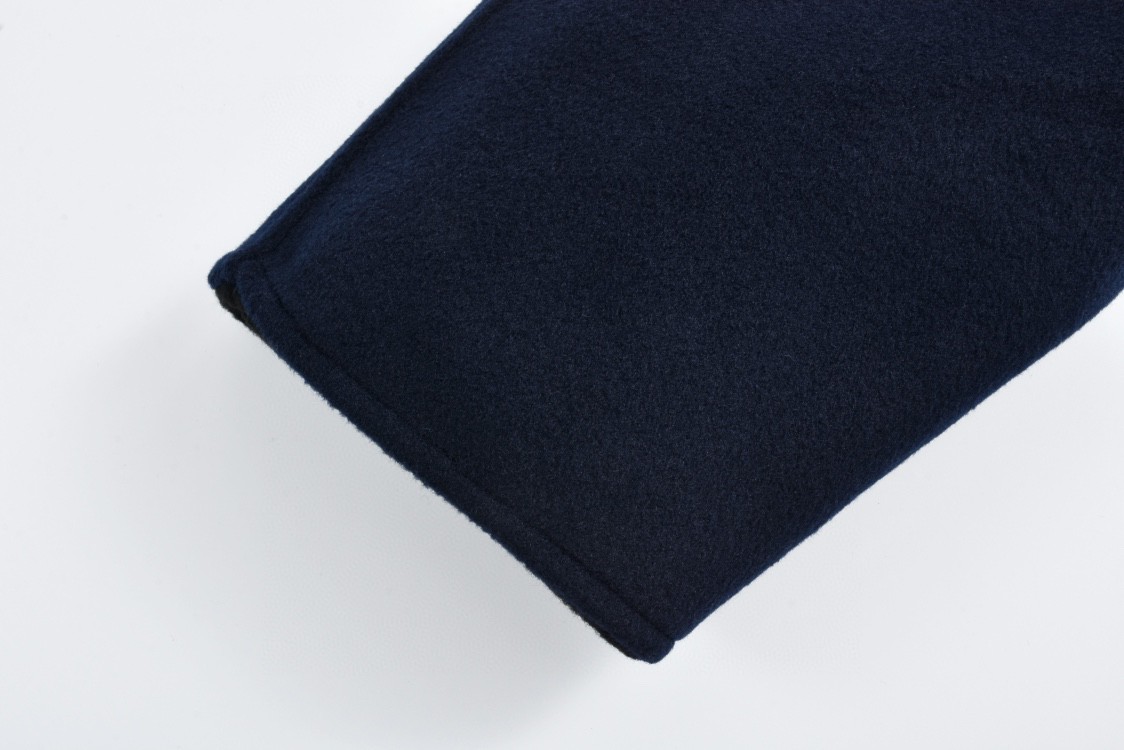 LOUIS VUITTON 路易威登 双面两穿羊毛毛呢拉链夹克 外套 长袖 蓝色 1AFVVS