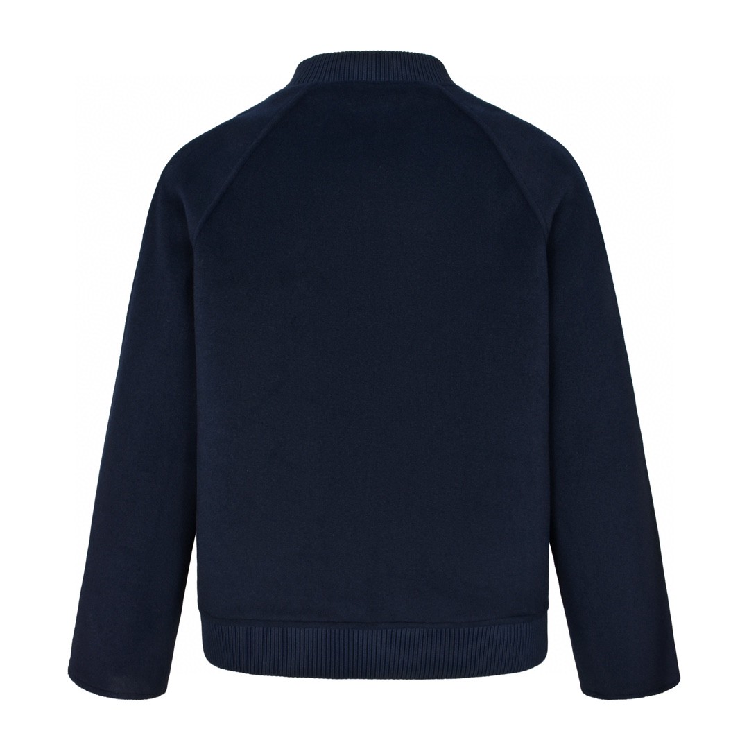 LOUIS VUITTON 路易威登 双面两穿羊毛毛呢拉链夹克 外套 长袖 蓝色 1AFVVS