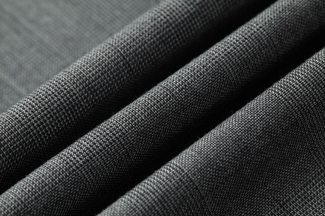 MIU MIU 格纹字母logo徽标羊毛休闲裤 阔腿裤 长裤 裤子 灰色 MP1702-15PO-F0480