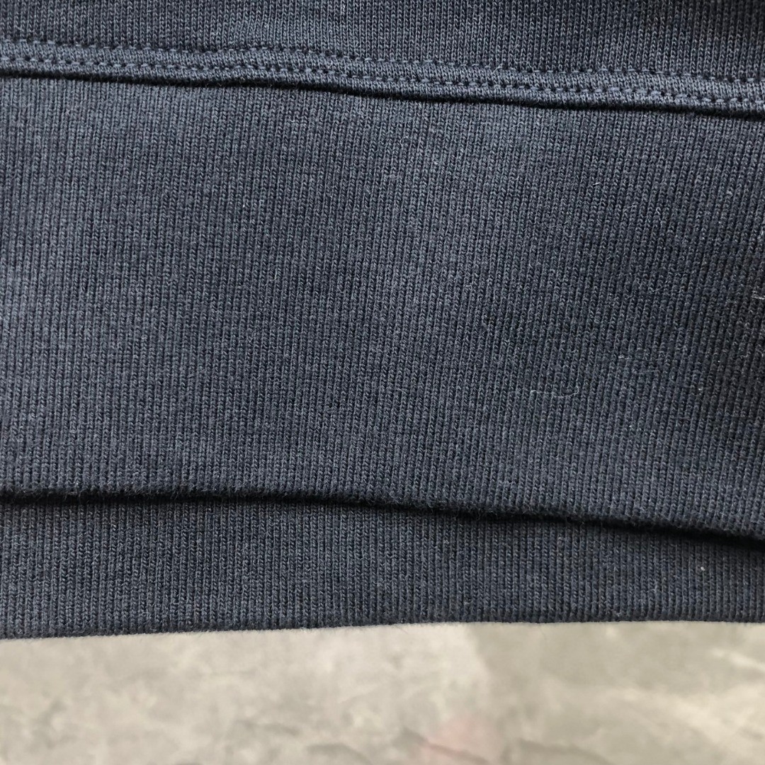 THOM BROWNE 纯色刺绣徽标圆领卫衣 长袖 灰色 藏青色 MJT277A-06931-065