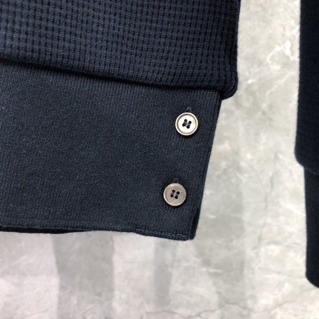 THOM BROWNE 经典袖子四条纹圆领卫衣 套头 长袖 灰色 藏青色 白色 