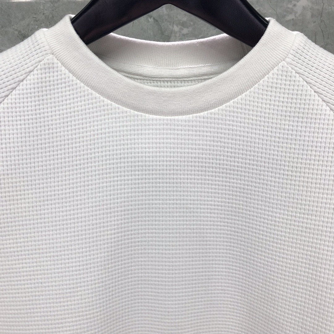 THOM BROWNE 经典袖子四条纹圆领卫衣 套头 长袖 灰色 藏青色 白色 