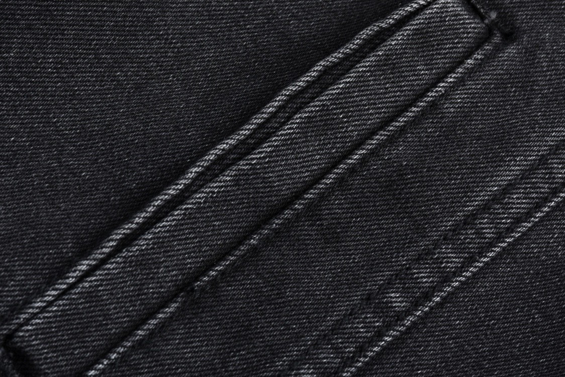 LOEWE 罗意威 镂空logo印花牛仔外套 夹克 长袖 黑色 H526Y50W18-1100