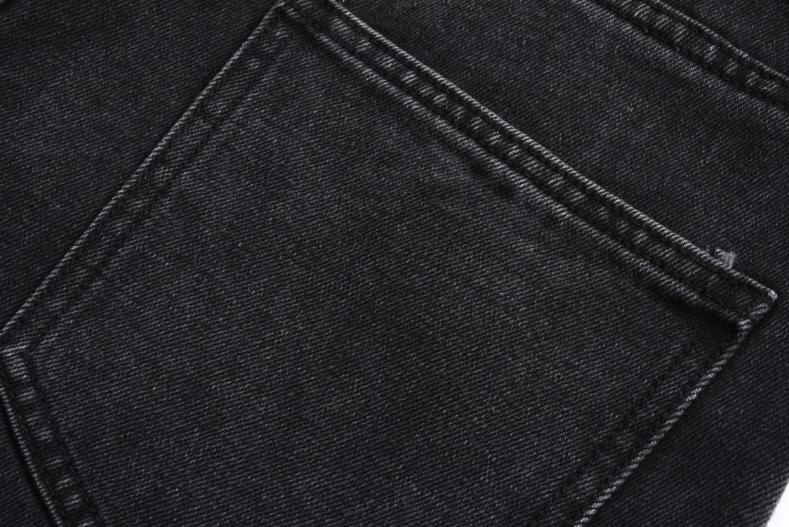 Loewe 罗意威 logo图案牛仔裤 长裤 裤子 黑色 S359Y11XAG-1100