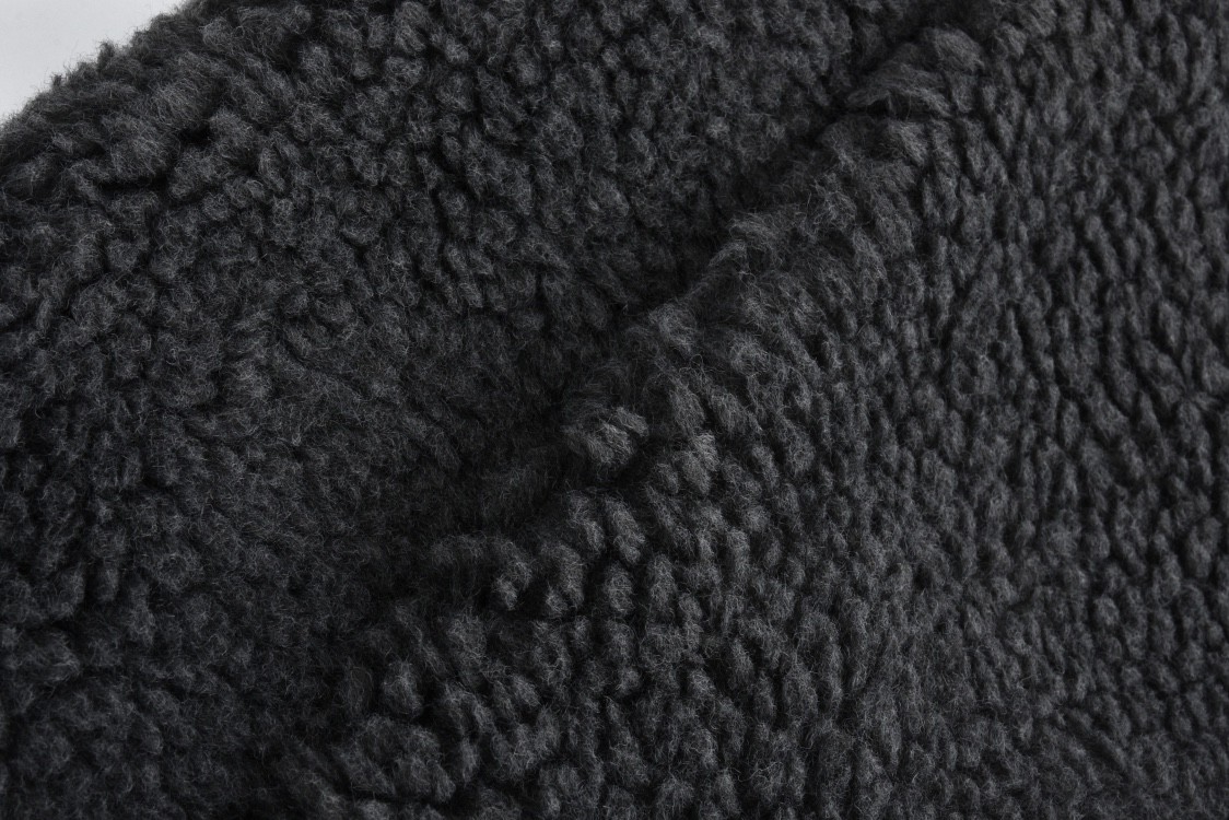 LOUIS VUITTON 路易威登 提花绒面皮牌拉链立领泰迪夹克 外套 长袖 棕色 黑色 1AFXTK