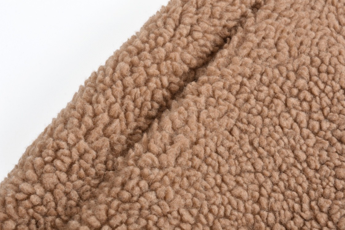 LOUIS VUITTON 路易威登 提花绒面皮牌拉链立领泰迪夹克 外套 长袖 棕色 黑色 1AFXTK