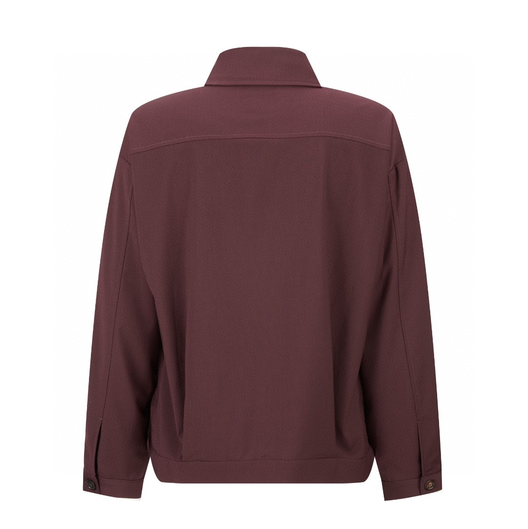 MIU MIU 缪缪 字母logo徽标拉链夹克 外套 长袖 红色 ML1041-12L1-F0399-S-OOO