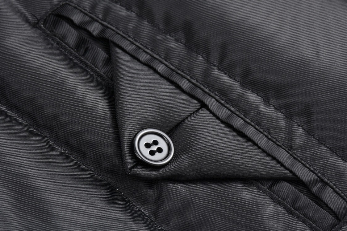 PRADA 普拉达 羊毛徽标立领拉链羽绒马甲 背心 保暖 白色 SGC417-1YEQ-F0627-S-FOO