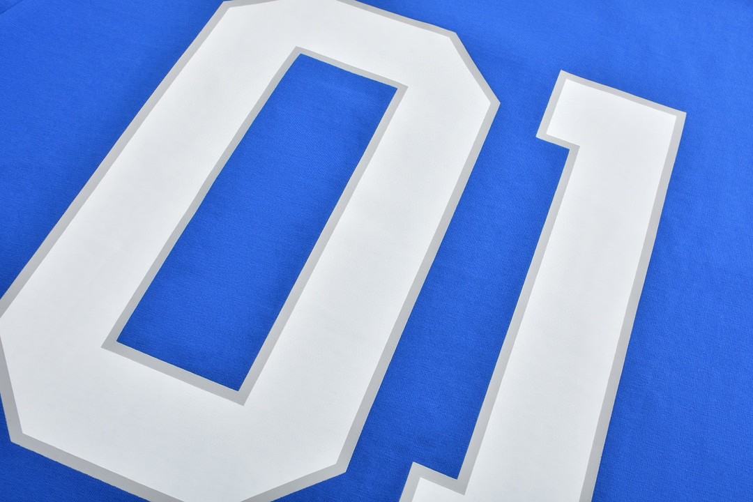 Balenciaga 巴黎世家 字母logo篮球01号印花圆领短袖 T恤 夏季 黑色 白色 蓝色 紫色 787349TRVW91055