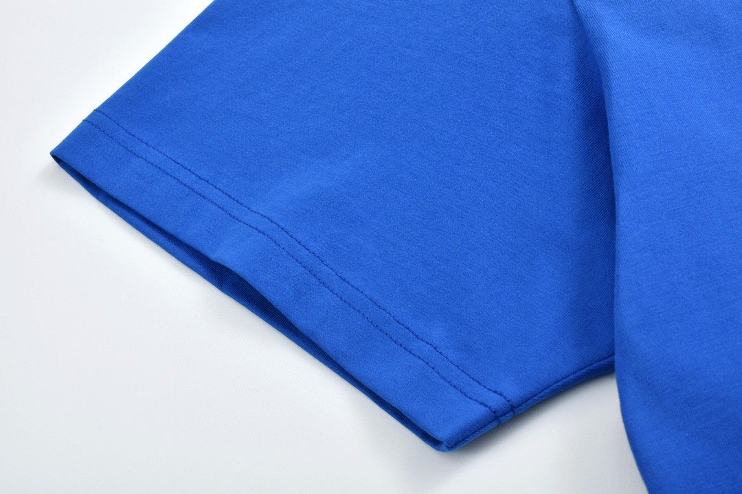 Balenciaga 巴黎世家 字母logo篮球01号印花圆领短袖 T恤 夏季 黑色 白色 蓝色 紫色 787349TRVW91055