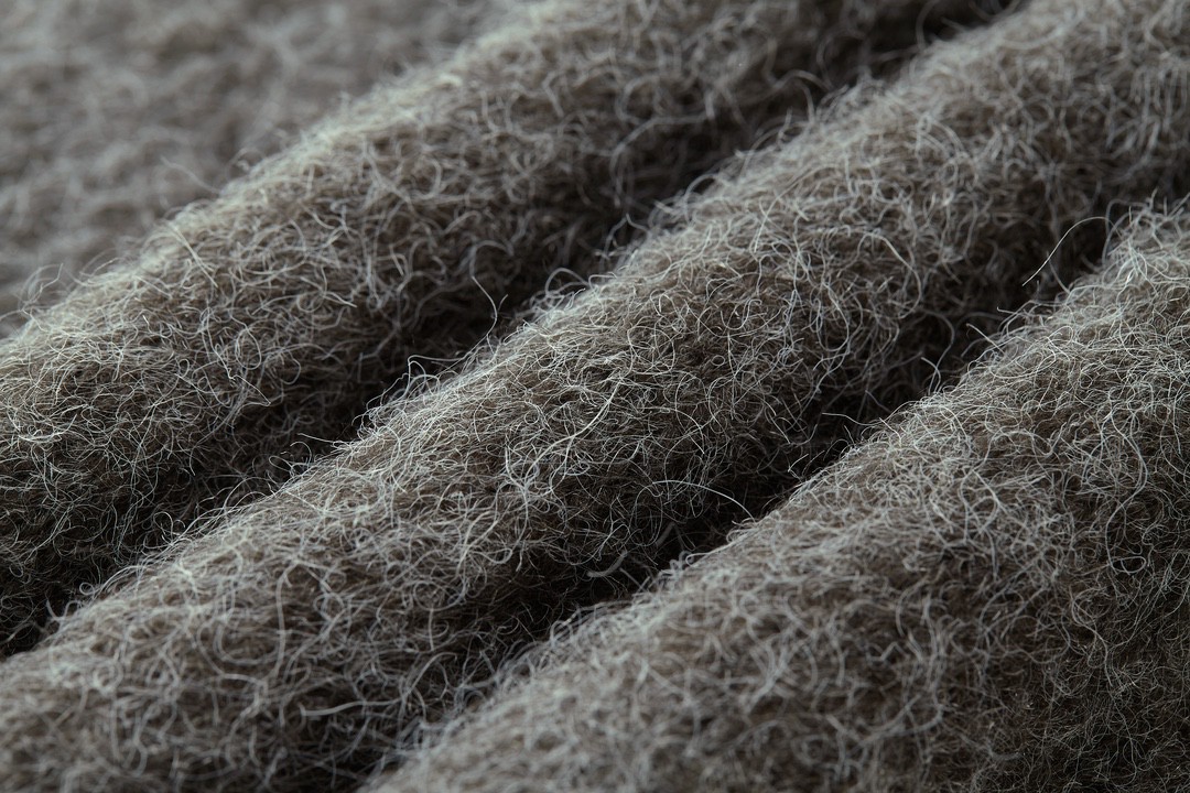 Givenchy 纪梵希 拉绒马海毛提花毛衣 长袖 炭黑色 BM90TU4YLB-025