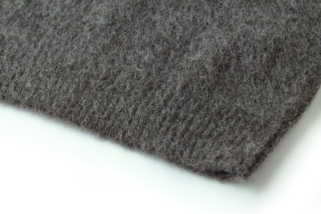 Givenchy 纪梵希 拉绒马海毛提花毛衣 长袖 炭黑色 BM90TU4YLB-025