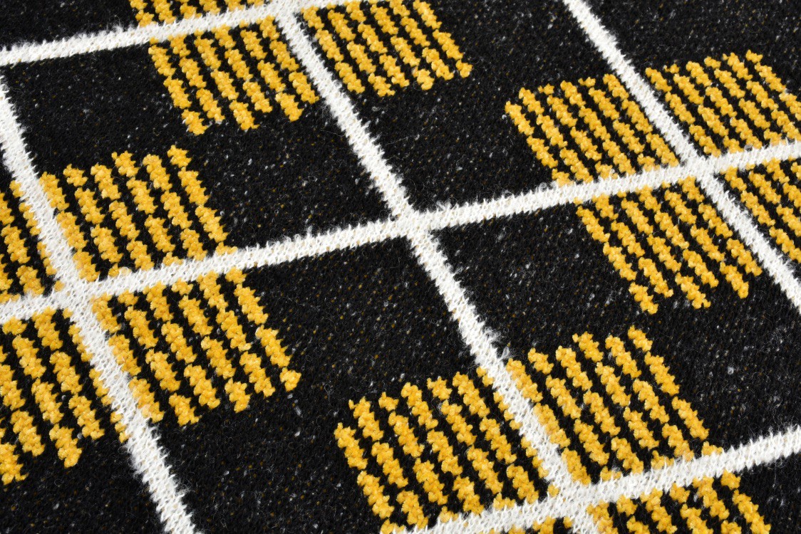 LOUIS VUITTON 路易威登 拼色棋盘格毛衣 长袖 1AGJSR