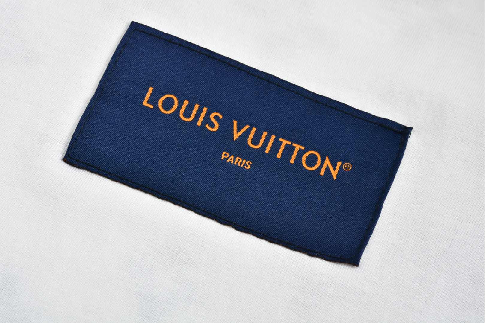 LOUIS VUITTON 路易威登 渐变泰迪羊羔毛拉链立领夹克 外套 长袖 白色 
