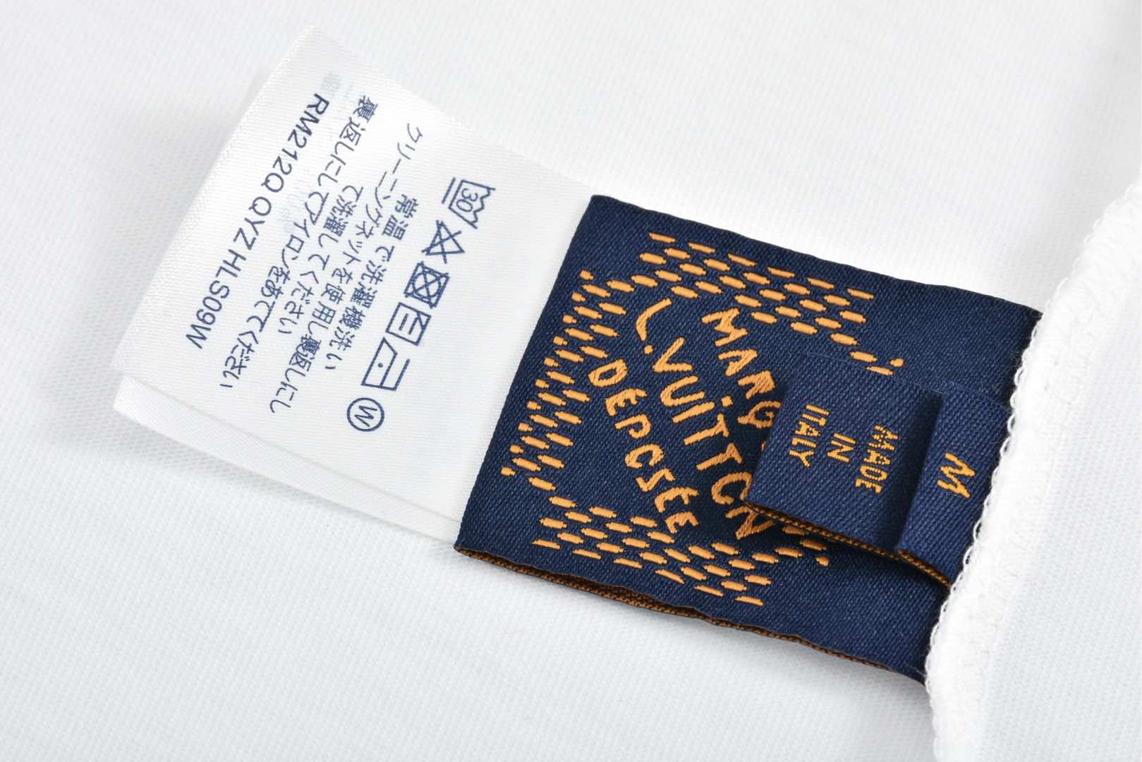 LOUIS VUITTON 路易威登 员工限定字母logo印花圆领短袖 T恤 黑色 白色 