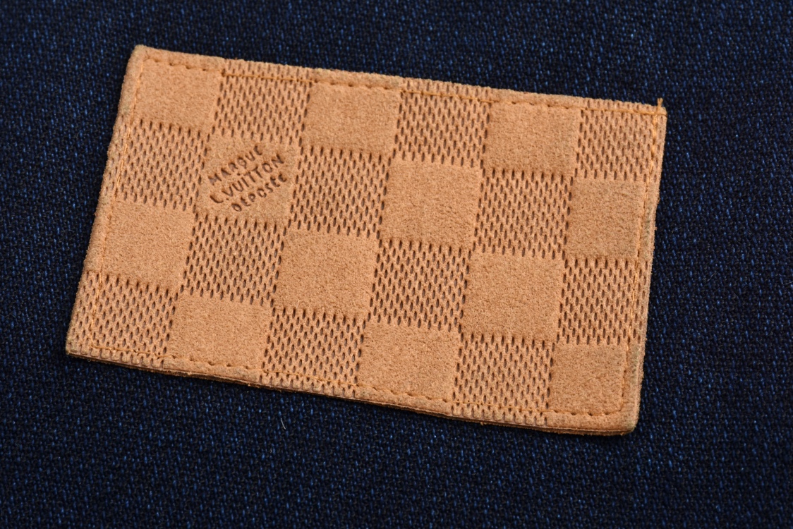 LOUIS VUITTON 路易威登 温斯特毛领拉链牛仔外套 夹克 长袖 蓝色 1AGIO5