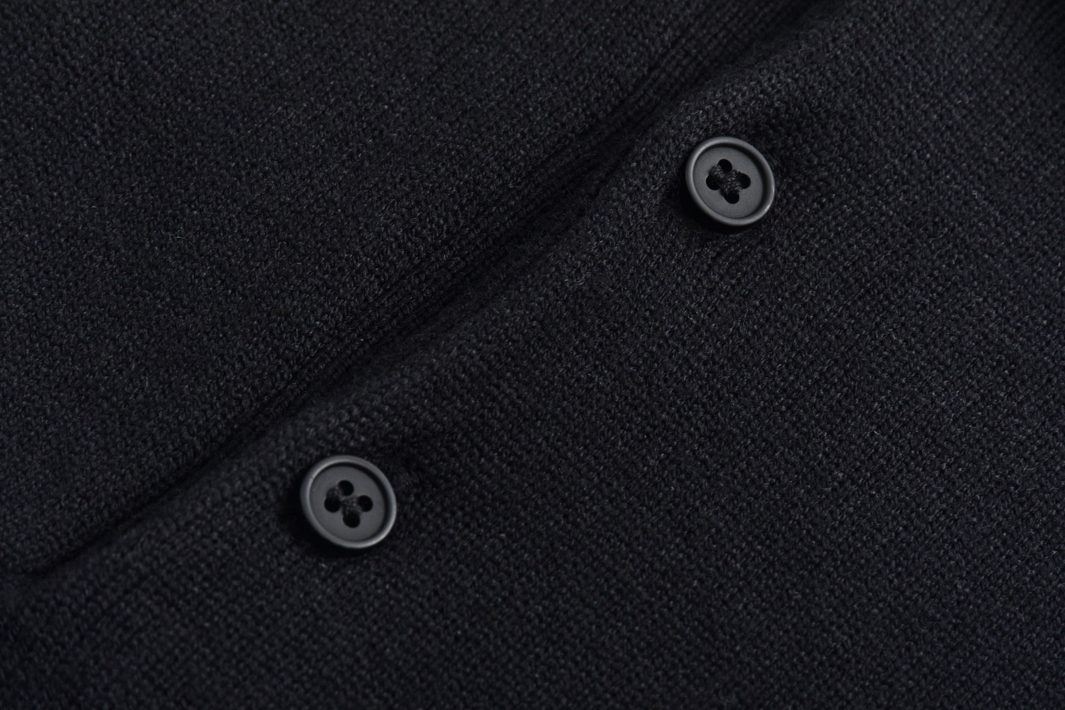 FENDI 芬迪 双F字母logo压花针织Polo衫 T恤 短袖 上衣 黑色 灰色