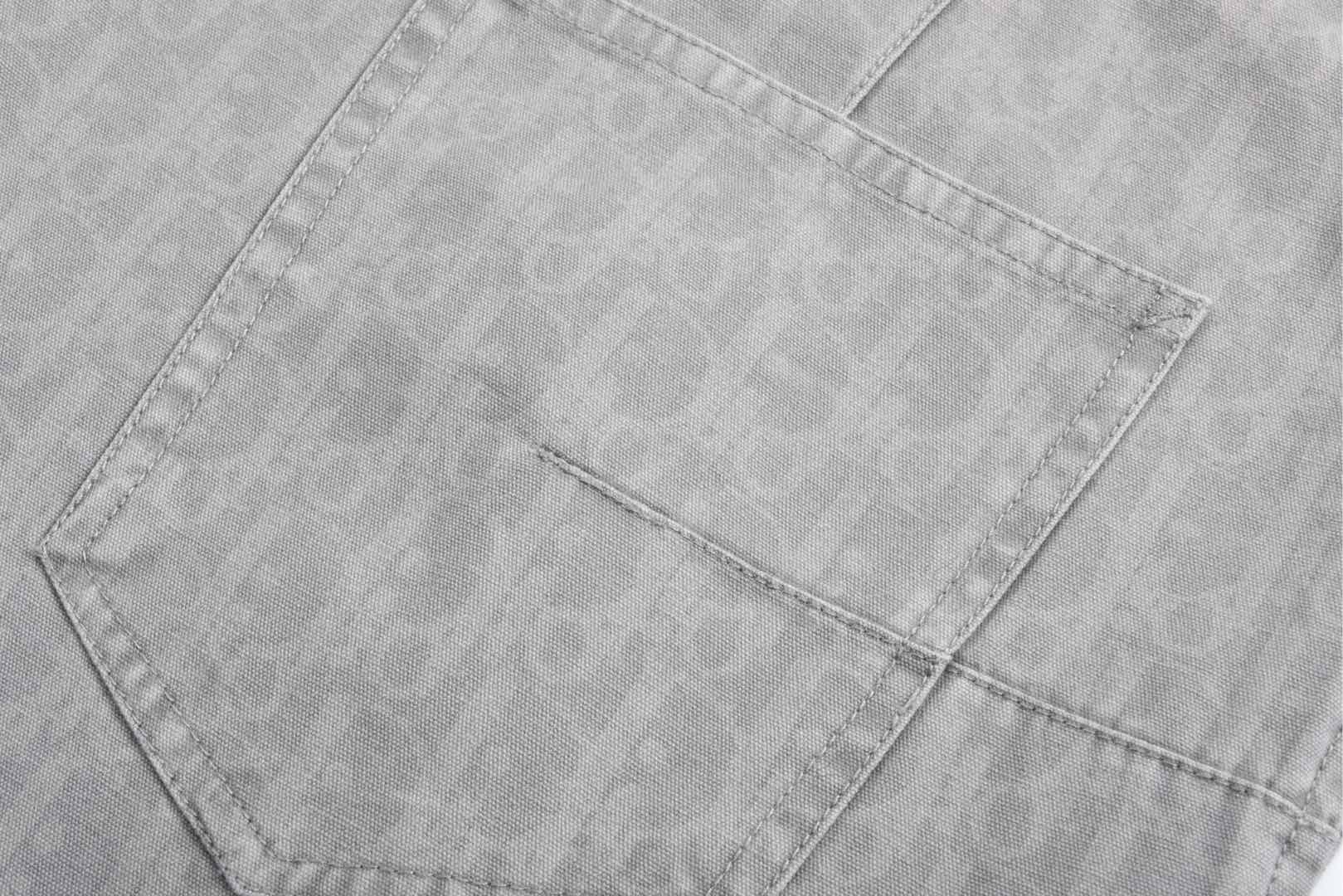 DIOR 迪奥 满印提花牛仔裤 长裤 裤子 灰色 513D191A3001-C880