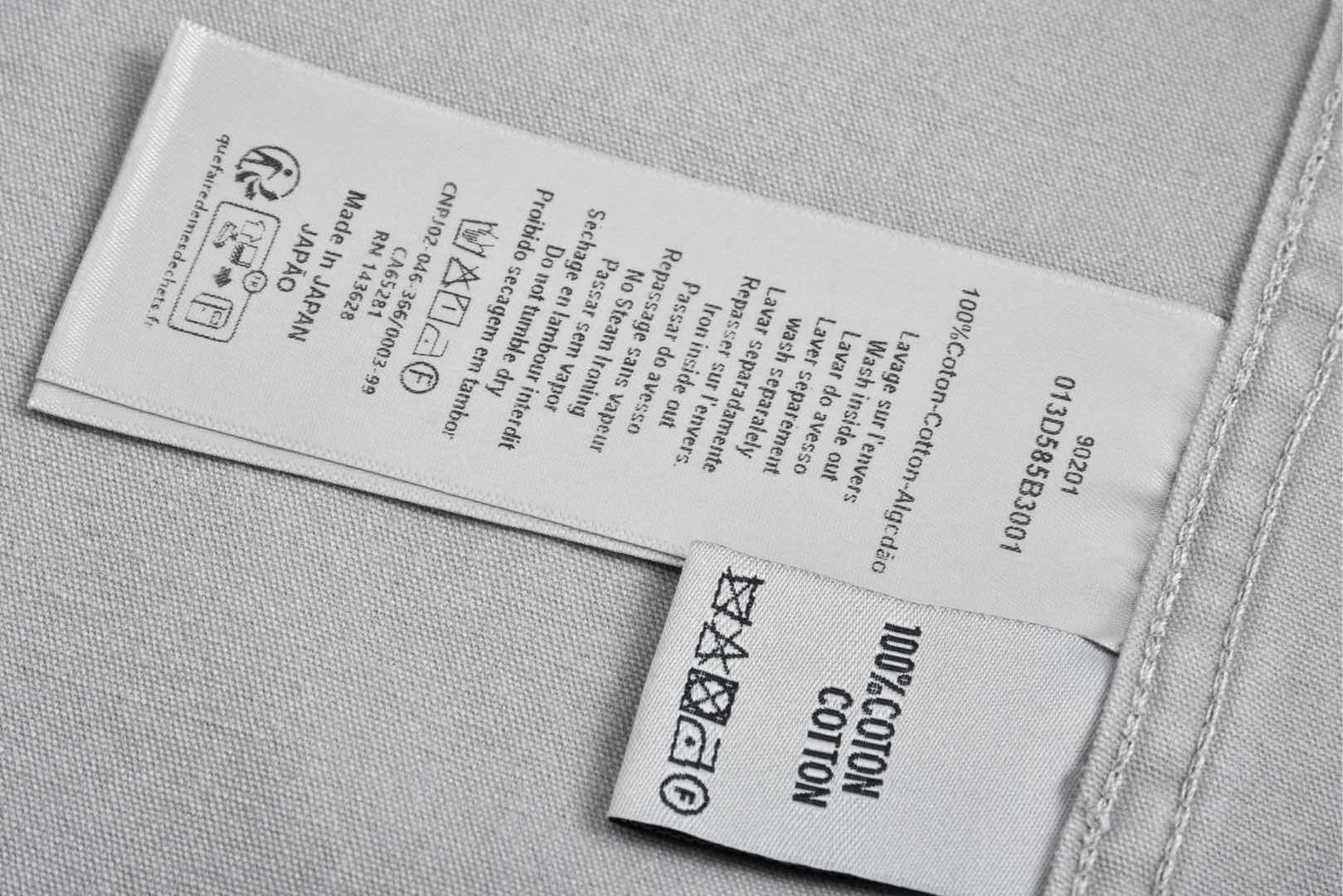 DIOR 迪奥 满印提花牛仔衬衫 外套 长袖 灰色 013D585B3001-C880