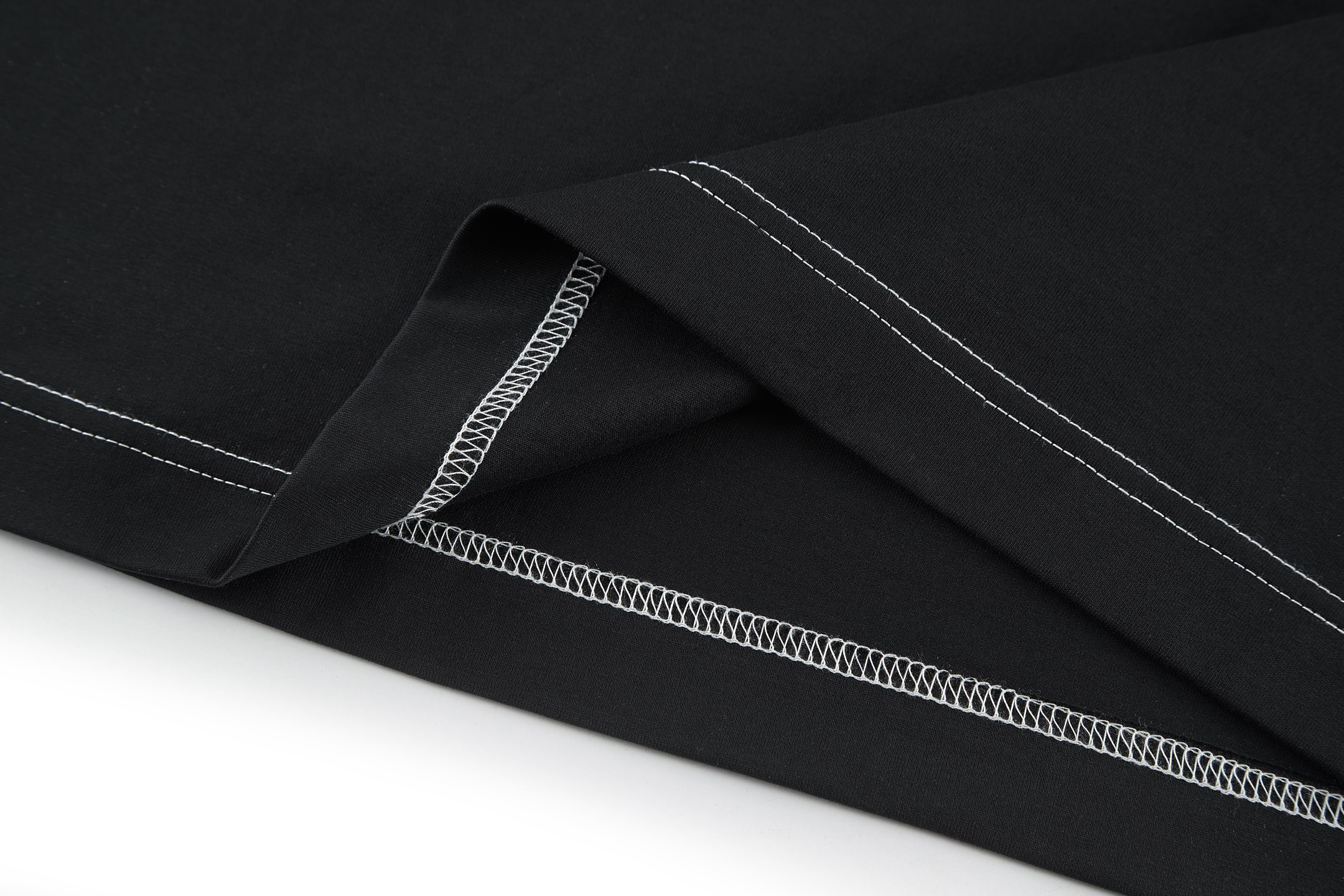 Givenchy 纪梵希 皮牌明线 T恤 短袖 套头 夏款 黑色 BM71MG3YPQ004